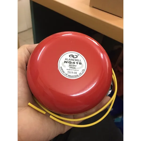 Chuông Báo Cháy 4INCH 12VDC NQ418