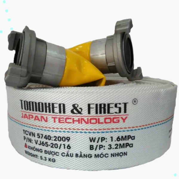 Vòi Chữa Cháy Tomoken D65 1.6Mpa x 20M