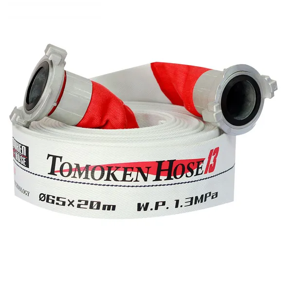 Vòi Chữa Cháy Tomoken Nhật D65 1.3Mpa 20m ( Đã Bao Gồm Khớp Nối Vòi )