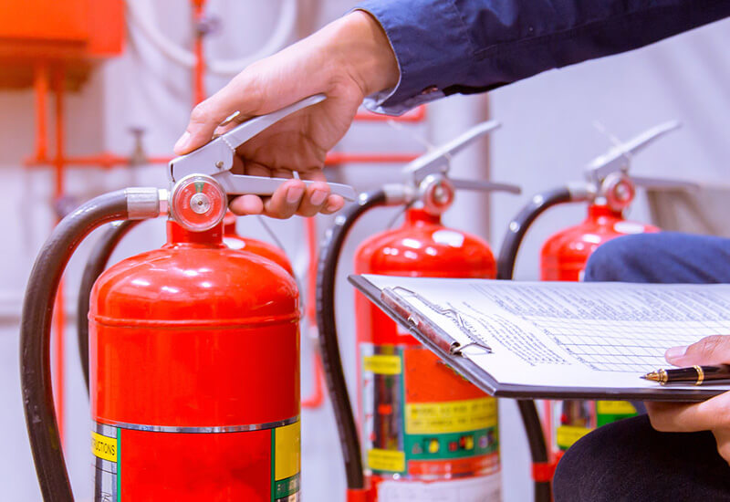 Quy định kiểm tra bình chữa cháy