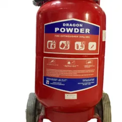 Bình chữa cháy xe đẩy DragonPowder BC 35kg