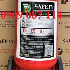 Bình Chữa Cháy Safety Xe Đẩy Bột ABC 35Kg