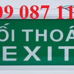 Đèn Exit 2 Mặt Yongjin YJ820-11 Không Hướng
