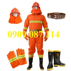 Quần Áo Chống Cháy Nomex Màu Cam ( Korea )