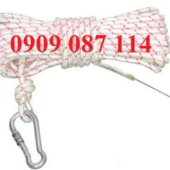 Dây Cứu Người  Dài 30M Sợi Polyester Tải Trọng 500Kg Theo Thông Tư 150 BCA