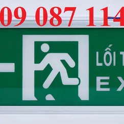 Đèn Exit  2 Mặt Yongjin YJ820-2 Có Hướng