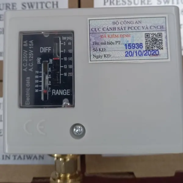 Thiết bị giám sát áp lực FMS-P16