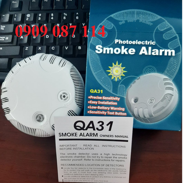 Đầu Báo Khói Độc Lập Model : QA31