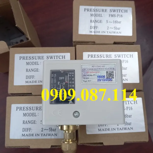 Công Tắc Áp Suất Formosa FMS-P16