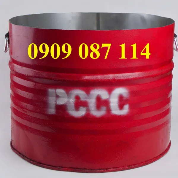 Phuy Đựng Cát Diễn Tập PCCC Có Tay Cầm
