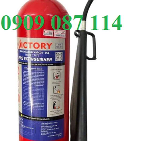 Bình Chữa Cháy CO2 5KG Victory / VN Có KĐ PCCC