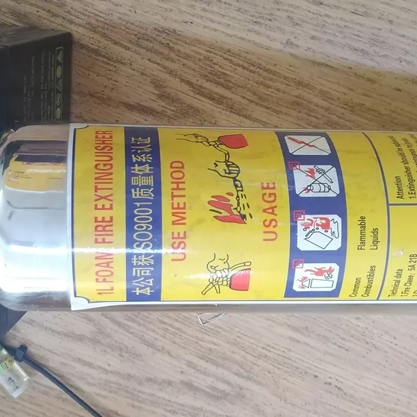 Bình Chữa Cháy Foam Inox 1L