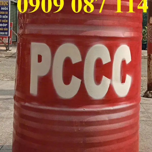 Phuy Đựng Cát - Xăng - Nước Diễn Tập PCCC