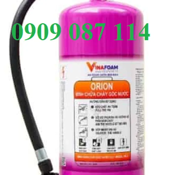 Bình Chữa Cháy Pin Lithium ORION 9 Lít Model : OR-9