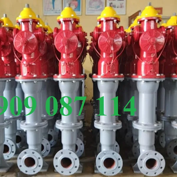 Trụ Cấp Nước Chữa Cháy 3 Cửa BQP DN100 Có KĐ PCCC