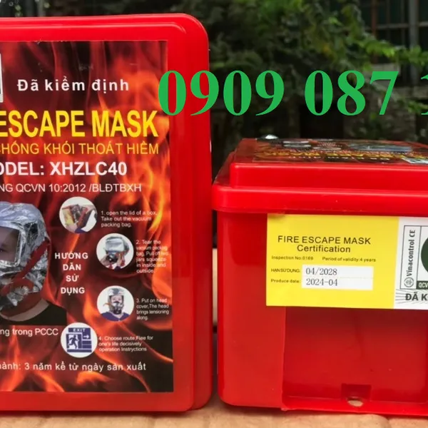 Mặt Nạ Lọc Độc Đáp Ứng QCVN 10:2012/BLĐTBXH Theo Thông Tư 150 BCA