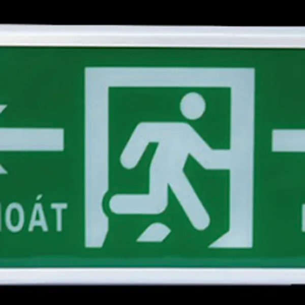 Đèn Exit Chỉ 2 Hướng Có Kiểm Định PCCC