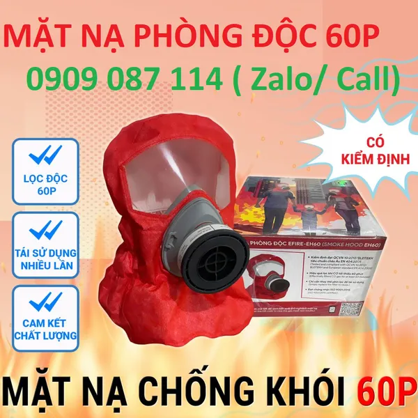Mặt Nạ Phòng Độc 60 Phút EFIRE EH60