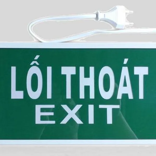 Đèn exit ( lối thoát ) Trung Quốc