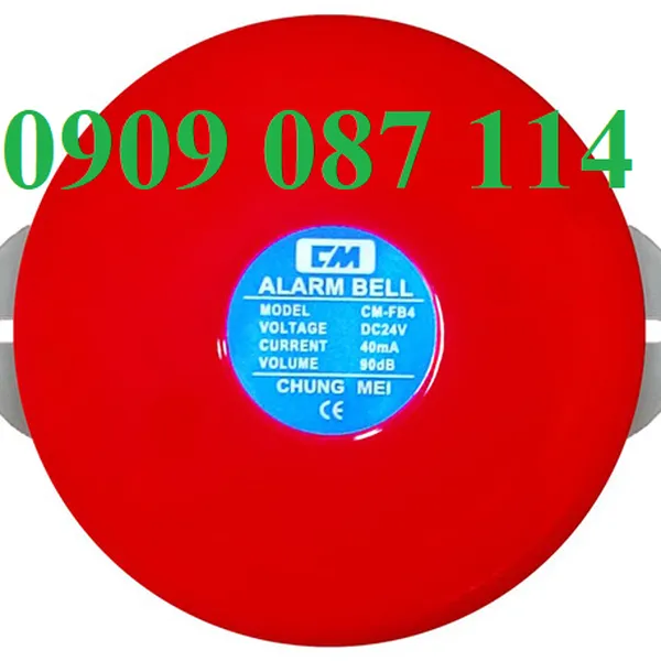 Chuông Báo Cháy Chungmei 6 Inch CM-FBI6B (  Mã Mới )