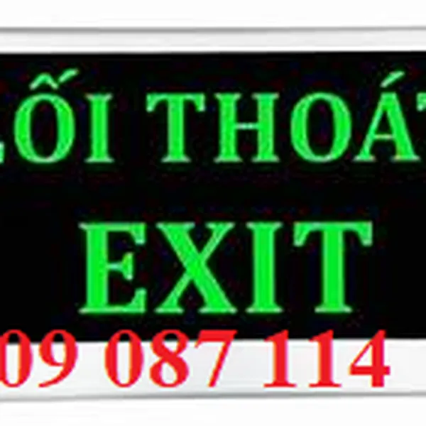 Đèn Exit Thoát Hiểm Fuji / Vietlink Việt Nam Có Kiểm Định PCCC