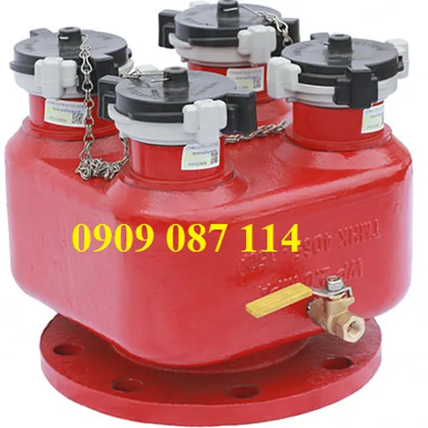 Đầu Trụ Tiếp Nước 4 Ngã DN65 4DN65xDN150 Tomoken