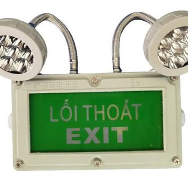 Đèn sự cố phòng nổ kết hợp exit