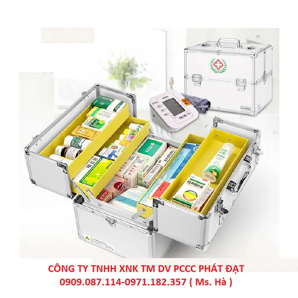 Hộp nhôm cứu thương dành cho 50 người