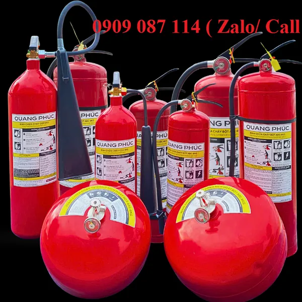 Bình Chữa Cháy Quang Phúc Có Kiểm Định PCCC