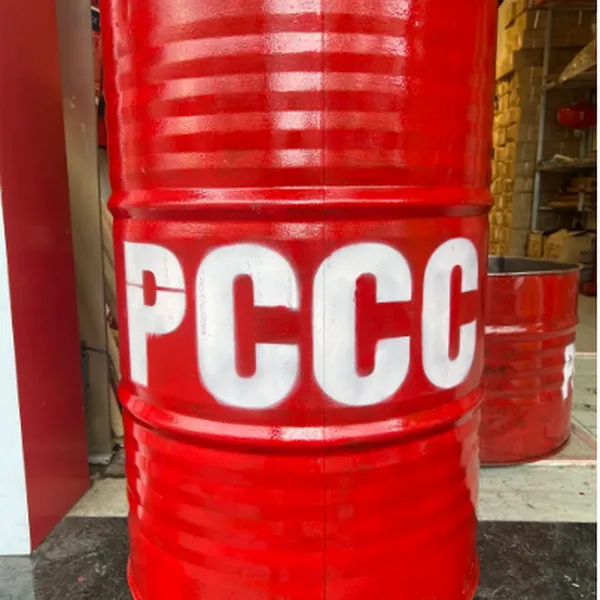 Thùng phuy chứa nước chữa cháy PCCC