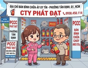 Địa chỉ bán bình chữa cháy Phường Tân Định HCM