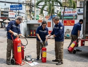 Bảo dưỡng bình chữa cháy Cách Mạng Tháng Tám Tân Bình