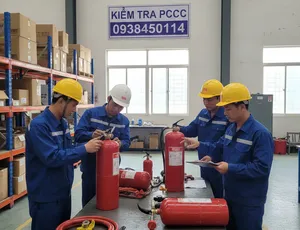 Bảo trì bảo dưỡng bình chữa cháy tại Quận 6 TPHCM
