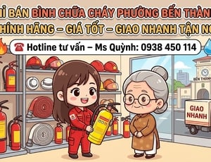 Địa chỉ bán bình chữa cháy Phường Bến Thành HCM