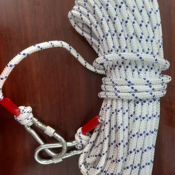 Dây cứu người theo thông tư 150 (dài 30 m, sợi polyester, chống nước, chống cháy, chịu nhiệt; tải trọng 500 kg; lực kéo đứt 100 KN)