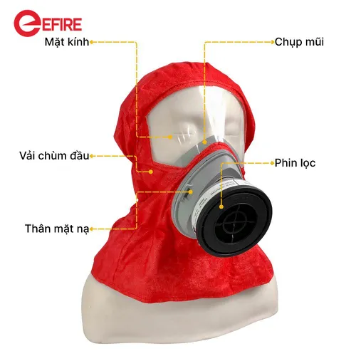 Mặt Nạ Phòng Khói Độc EFIRE EH60