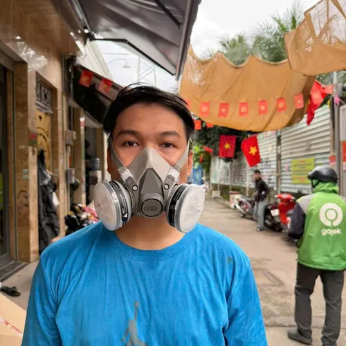 Mặt nạ phòng độc EFIRE E62 trọn bộ