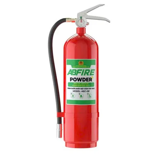 Bình chữa cháy bột ABC 8kg ABFIRE ABC-08 (Tem Bộ Công An)