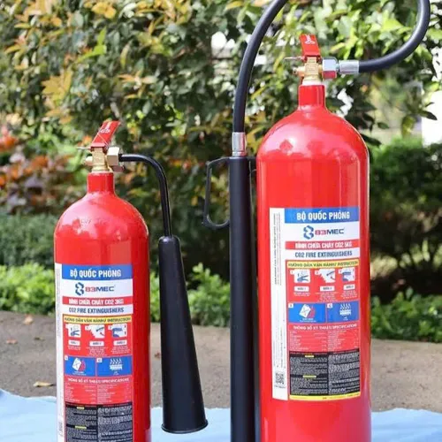 Bình chữa cháy khí CO2 5kg MT5 BQP 83MEC (Bộ Quốc Phòng)