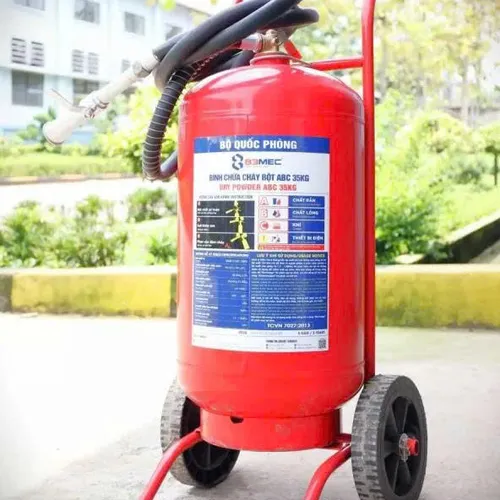 Bình chữa cháy xe đẩy bột ABC 35kg BQP 83MEC (BQP)