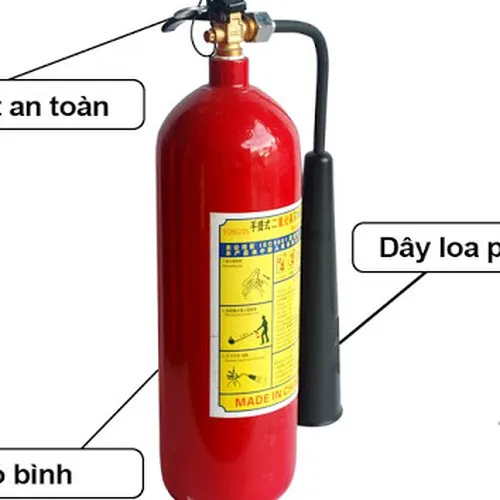 Bình chữa cháy khí CO2 3kg MT3