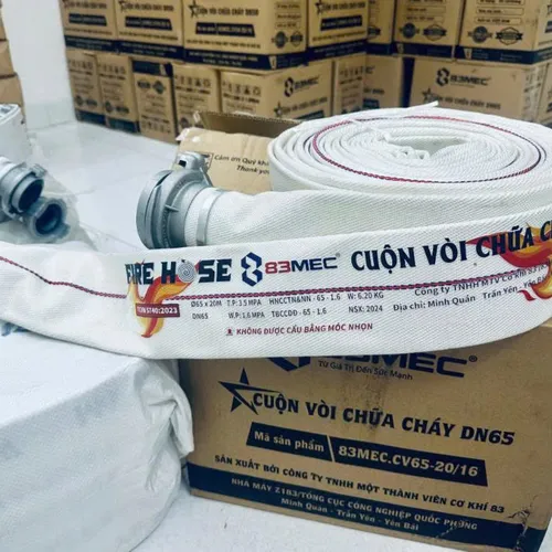 Cuộn vòi chữa cháy D65 Bộ Quốc Phòng (83MEC) có kiểm định