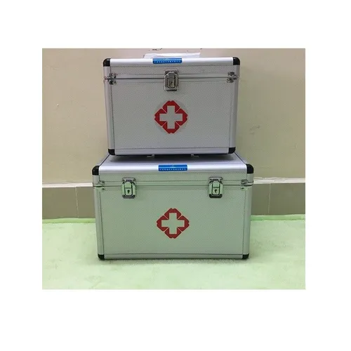 Hộp sơ cứu nhôm 2 khóa