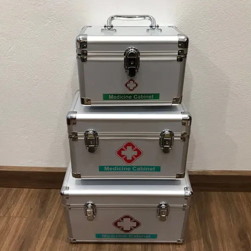 Hộp sơ cứu nhôm 2 khóa