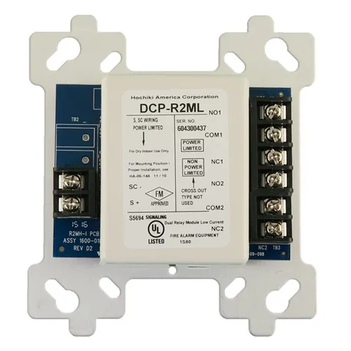 Module điều khiển ngõ ra riêng biệt 2 role DCP-R2ML Hochiki