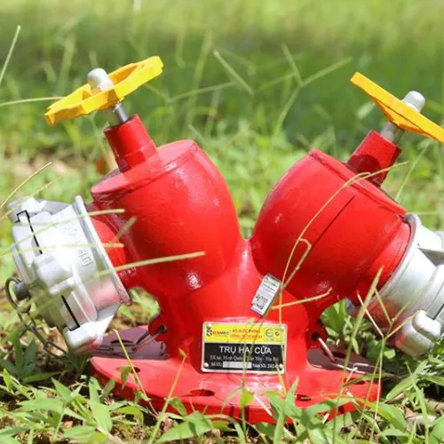 Trụ nước chữa cháy 2 cửa Bộ Quốc Phòng (83MEC)