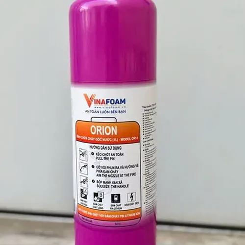 Bình chữa cháy Pin Lithium Orion 1 lít Vinafoam OR-1