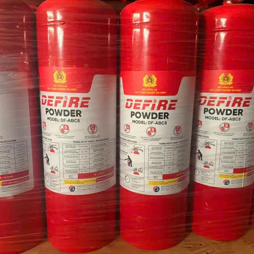 Bình chữa cháy bột ABC 8kg DeFire DF-ABC8 (Bộ Công An) có kiểm định