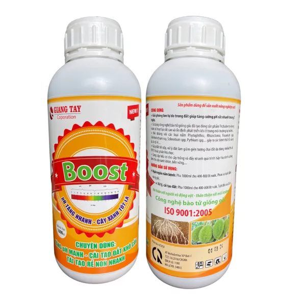 Thuốc Sinh Học nâng pH Đất - Boost 1 Lít