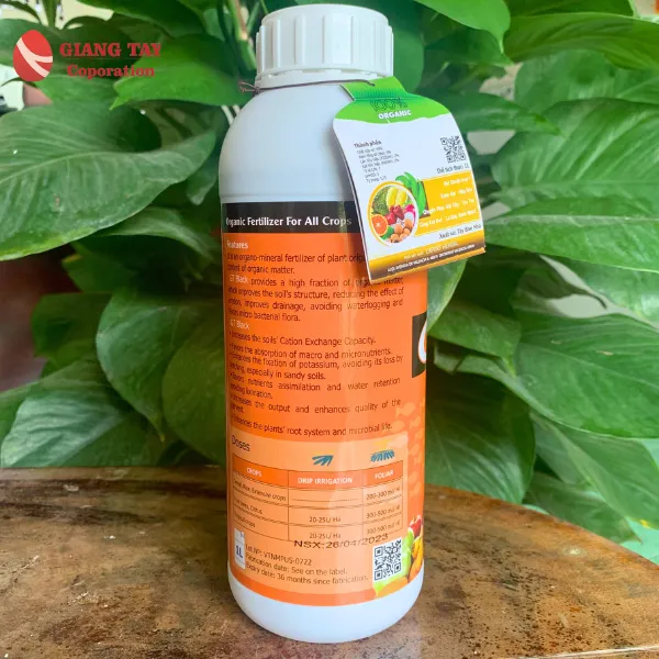 Phân hữu cơ sinh học GT Black - Nhập Khẩu Tây Ban Nha